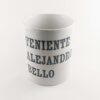 taza teniente bello reverso